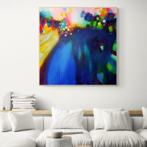 abstract paintings, acrylic paintings, canvas paintings, 100x100cm, abstract paintings, Kristina Megyeri